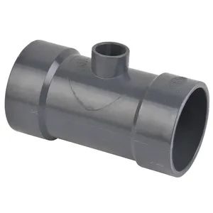 UPVC 90° Equal Tee Round STD Injection PN10 GB DN15-300 0.6-1.0MPa BAODI - Image 2