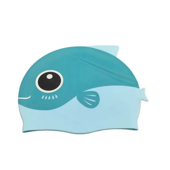 Vibrant Shark Swimming Caps for All Summer Activities - Image 1
