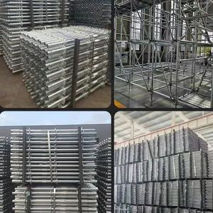Galvanized Steel Construction Formwork Support Frame Building Cuplock Scaffolding - Image 5