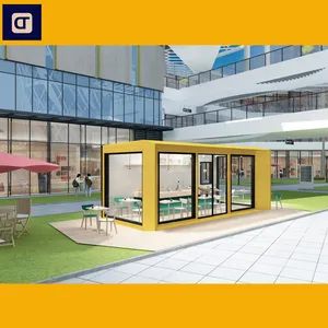 Moveable Store Mobile Store Food and Beverage Outlet Moving Shop Prefabricated House ...