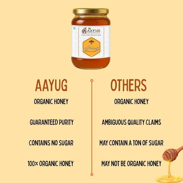 Organic and Raw Honey Shelf Life 24 Months Brand Name AAYUG ORGANICS Place of Origin GUJARAT, - Image 5