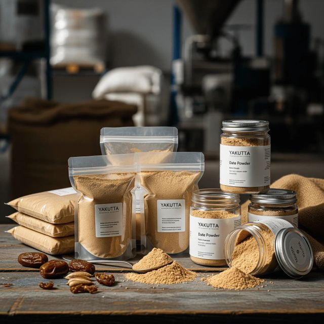 Date powder - Yakutta Additives None Fruit Type Date Features Organic Flavor Rich Caramel Solubility Excellent Freshness Level Dried - Image 1