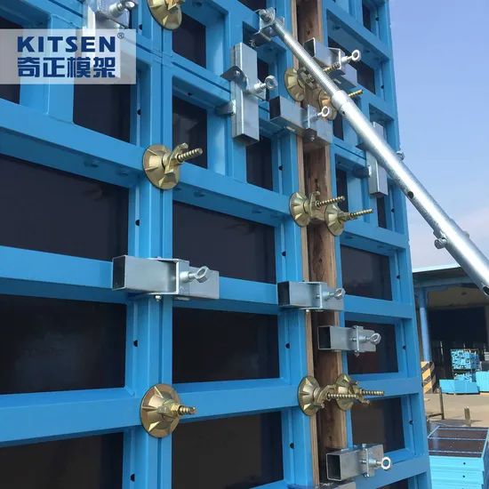 Reusable Aluminum Frame Formwork for Rapid Concrete Wall Construction Projects - Image 2