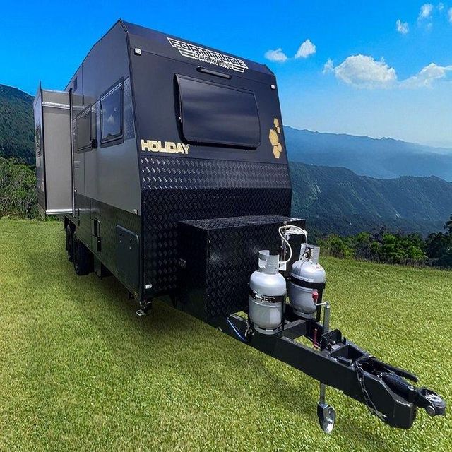 Caravan Trailer Offering Spacious Sleeping Area And Practical Storage Solutions For Travelers - Image 3