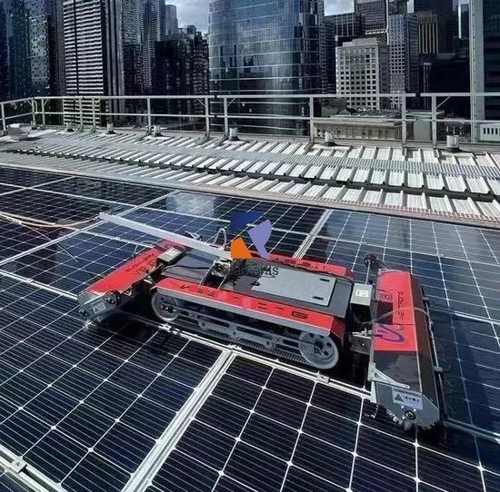 Advanced Solar Cleaning Equipment for Professional Rooftop Use Robots - Image 4