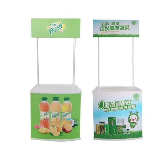 Portable Promotion Counter Table Foldable Booth Kiosk Good Selling Trade Show Display Banner Stand - Image 5