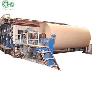 Best Price Fourdrinier Craft Kraft Liner Wheat Straw to Kraft Paper Machinery Paper Crafts Making Machine - Image 5
