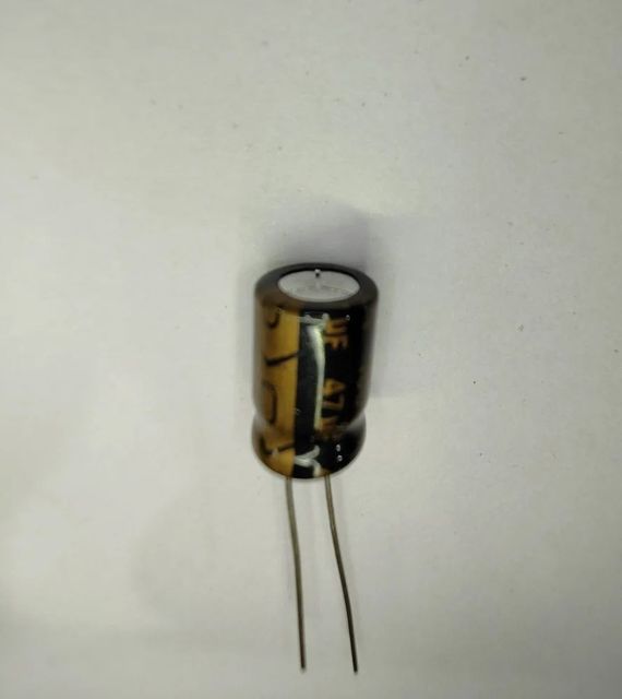 ELECTROLYTIC CAPACITOR 47mFD/100V Terminals 2 Brand SHELCON Tolerance 20% Capacitor Size 8 x 12 Capacitance 47 mFD, - Image 2