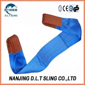 High-Strength Flat Webbing Sling for Lifting Shape Flat Width 90mm Model NO. WS Origin China W.L.L(Kg) 3000 Standard - Image 5