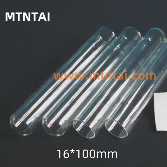 Lab Glass Test Tubes with Round Bottom Without Rim Usage Reaction Capacity 0.5ml Type Test Tubes Trademark MTNTAI Tube Length - Image 3