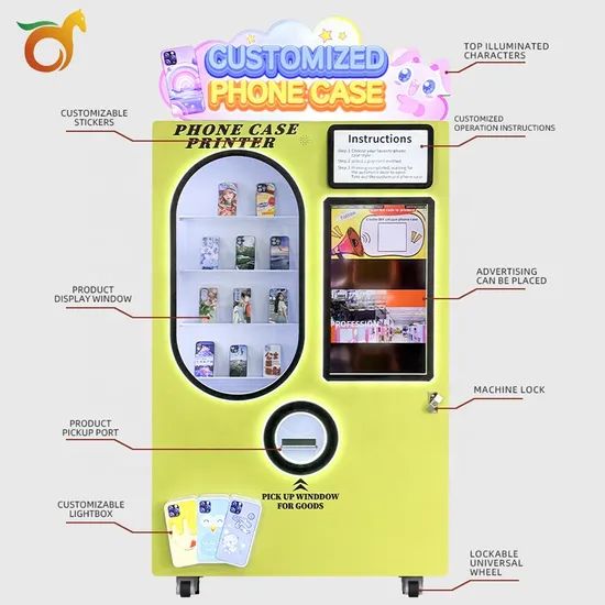 New Design Premium Easy Operation Automatic Mobile Phone Case Printing Vending Machine - Image 5