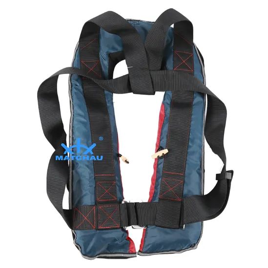 Lightweight Rescue Inflatable Life Jacket Red XL L 1Kg 150N Buoyancy ManualAuto 33G24G CO2 Neoprene 300d Oxford Reflective CCS CE ISO - Image 6