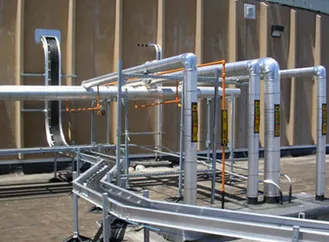 Cable Trays Strength Robust Material Stainless Steel Corrosion Resistance High Ease Of Installation Easy To Unfit Durability Tested Under Tough - Image 1