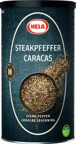 Hela Steak Pepper Caracas 800g. Grill pieces. Spices. - Image 1