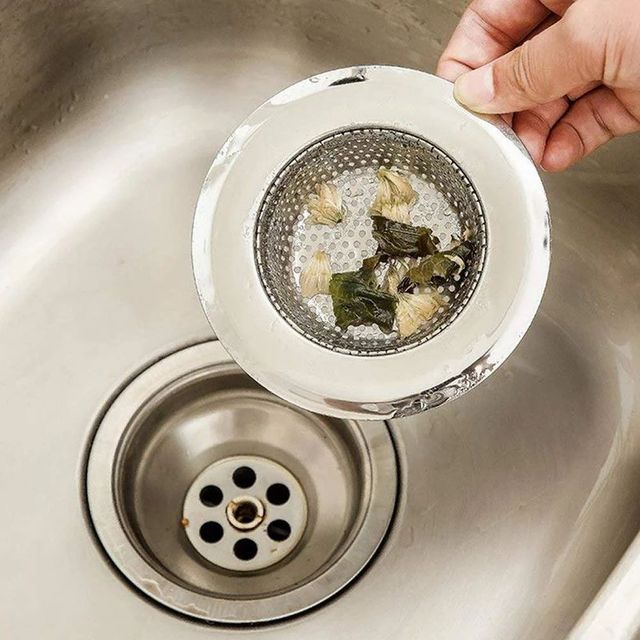 Stainless Steel Kitchen Sink Strainer Shape Round Color Silver Water Flow Free Flow Material Stainless Steel Diameter Full Rim 4 - Image 3