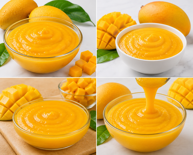 Mango Pulp Origin India Color Vibrant Texture Smooth Features Organic Packaging Bulk Packaging Quality Standard Export-grade - Image 2