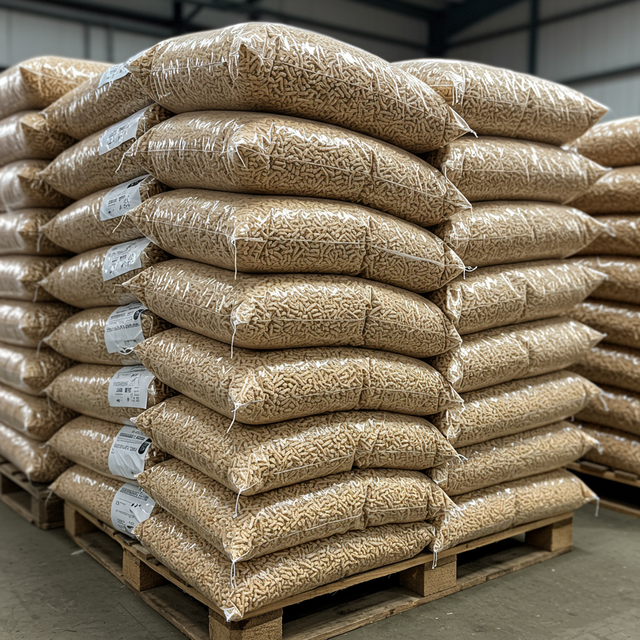100% Natural Wood Pellets For Clean Energy Output And Industrial Heating Performance - Image 1