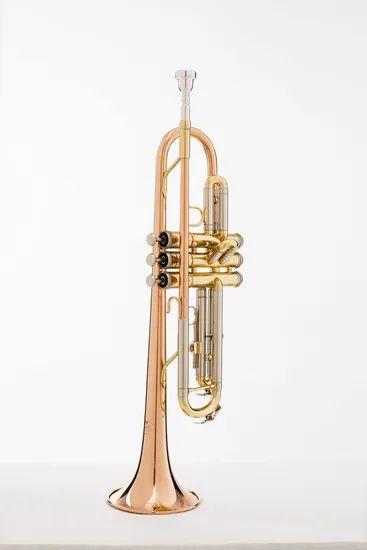 Good Step up Trumpet Copper Body, Gold Lacquer Finish Bb Trumpet - Image 1