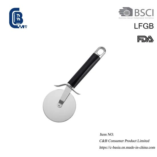Food Grade Stainless Steel Wheel Blade Pizza Cutter, Cheese Slicer Pizza Chopper Baking Tools - Image 1