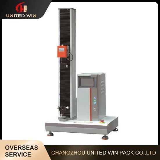 Single Column Tensile Test Machine for Plastic Fabric Release Paper/Wire Tire/Cable Leather - Image 1
