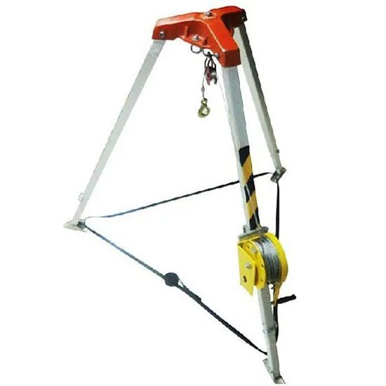 Fire Fighting Equipment Safety Rescue Tripod Aluminum Tripod with Winch Rescue Tripod Price - Image 2