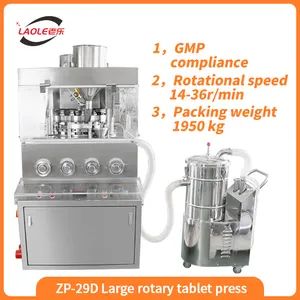 Zp 29d Laboratory Chemical Pharmaceutical Candy Automatic Pill Rotary Tablet Press Machine - Image 4