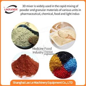 Sw-400 Three Dimensional Blender Rotating Drum Powder Moving Mixer Machine - Image 5