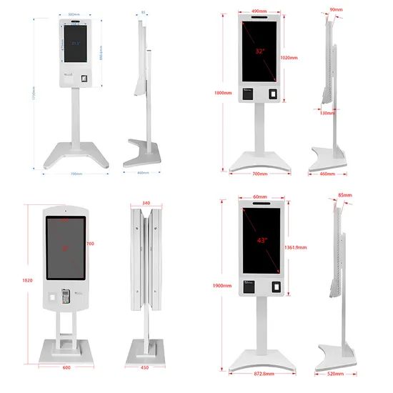 Multi-Language Support Self Service Order Payment Kiosk for Restaurant Food Ordering - Image 5
