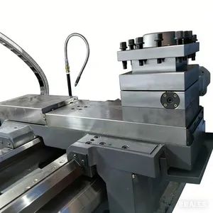 Ck6156 High Rigidity Gear Transmission 1800rpm Metal Working CNC Lathe Machine - Image 4