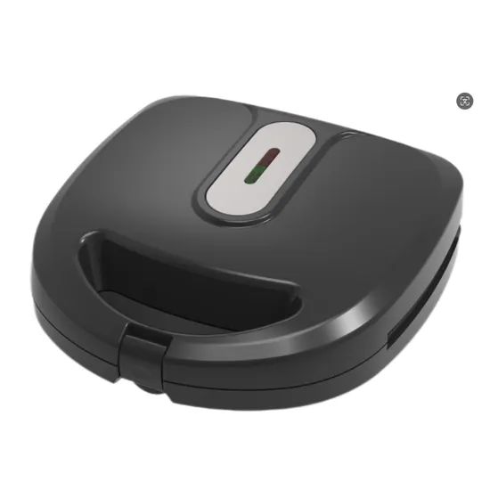 2-Slice Multi-Functional Sandwich Maker Waffle Maker Color Black Power 1000W Trademark OEM HS Code 85166090 Switch Plug - Image 3