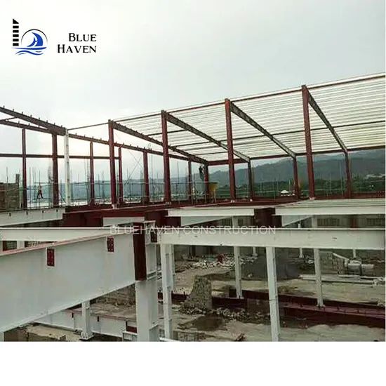 High-Rise Prefab Hall Building Plan Design Steel Structure Construction - Image 2