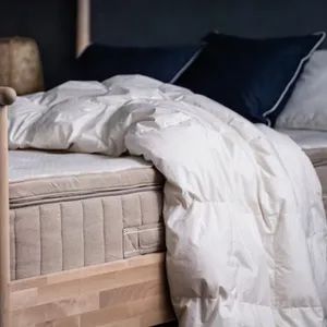 Organic Cotton Shell Duvet Insert Bamboo Fiber Quilts Origin China Pattern White Age Group Adults Usage Home, Hotel HS Code 9404904000 - Image 6