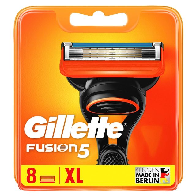 Gillette Fusion5 Mens Razor Blade Refills Blade Count 5 Place of Origin Germany Blade Type Anti-irritation Manufacturer Procter & Gamble - Image 3
