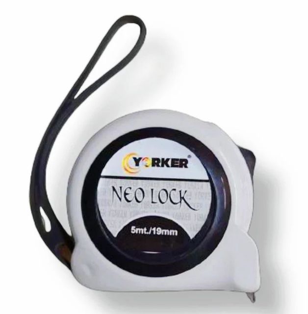 RINTL Neo Lock 5 Meter 19mm Measuring & Layout Tools Material Plastic Product Length 3 Cm Product Height 1 Cm Product Breadth 3 - Image 1
