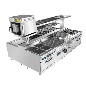 Commercial Kitchen for Hotel Catering Service Origin China Trademark NESE HS Code 73241000 Model NO. NESE-KE Package Gross Weight - Image 3