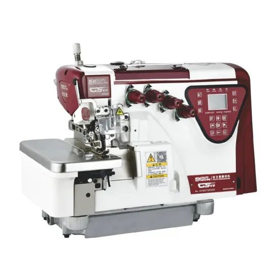 Automatic Low-Noise Stable LED Sewing Light and Small Display Panel Overlock Motor Sewing Machine - Image 4