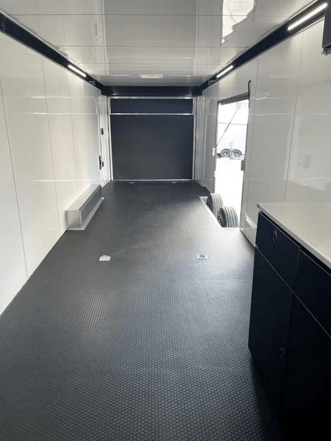Enclosed Trailers / Enclosed ATC Gooseneck Car Trailer 2026 40ft. Aluminum ROM 500 w/Black Trim Package 5789 - Image 4