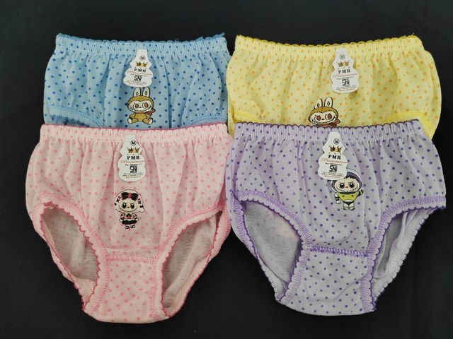Girls Underwear / Panties Polca-dots Screen Printing - Image 1