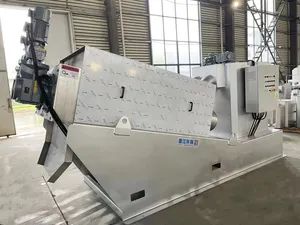 Sludge Dewatering Equipment Screw Filter Press Trademark PJEP Model NO. PJXDL HS Code 8421191000 Material SS304/SS316 Protection Level IP55f - Image 2
