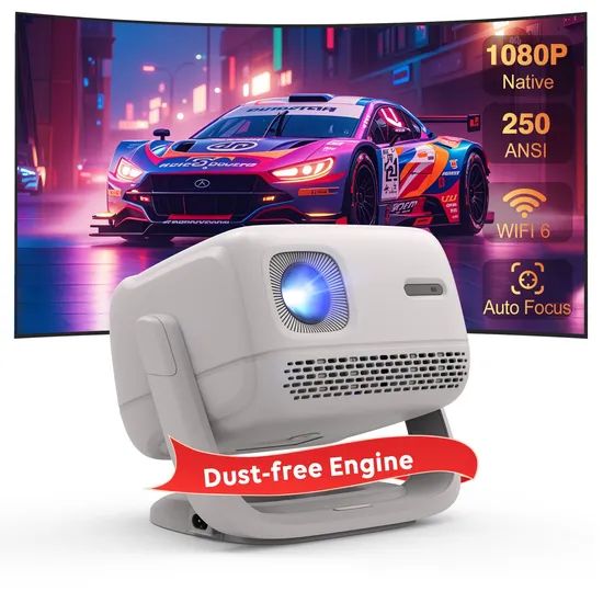 Free-Style Portable Smart Android Mini Projector - Image 1