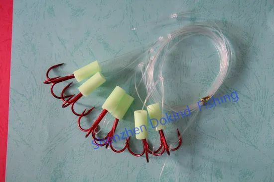 Sabiki Hooks Other Fishing Hooks Qtgz-B18 Color White Shape Round Location Sea Origin Jiangsu Model NO. QTGZ-B18 HS Code - Image 3