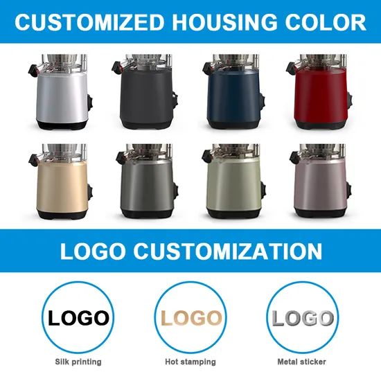 Intuitive Two Button Control Panel Electric Juicer Large Caliber Vertical Cold Press Simple Operation Slow Pressing Juicing - Image 6
