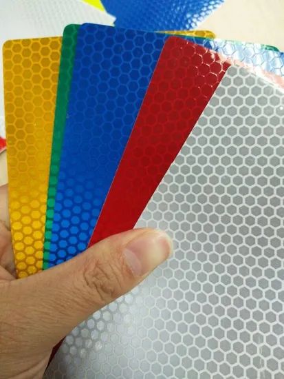 Printable Honeycomb Reflective Flex for Traffic Cones - Image 3