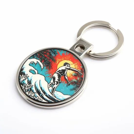 Promotional Keychains Accessories Custom Metal Keychain - Image 2