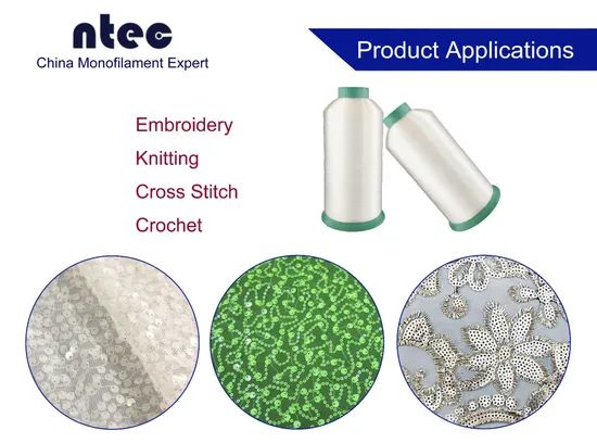0 10mm High Quality Sequin Embroidery Nylon Sewing Thread - Image 5