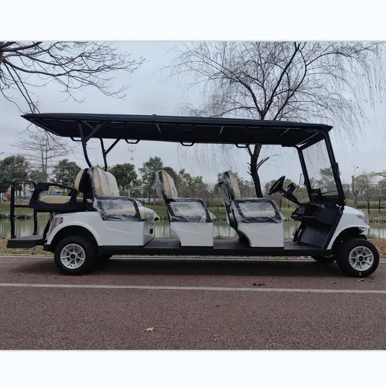 6+2 Passenger Electric Sightseeing Bus Golf Cart Car with CE Certificate - Image 2