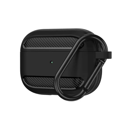Factory Wholesale Spige Carbon Fiber Pattern Earphone Case Type Fashion Shape Square Hardness Soft Model NO. airpod HS Code - Image 5