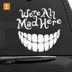 Car Auto Decorative Sticker Label Printing Origin China Material PVC Trademark TJ Pattern Custom Color Customized Type Car - Image 4