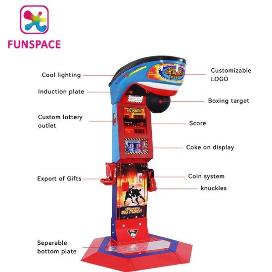 Popular Punch Game Machine Coin Game Machine Arcade Game Machine - Image 2