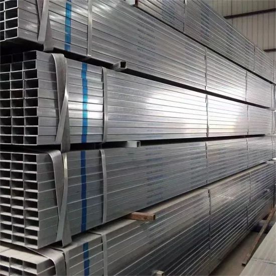 Hot Dipped Hollow Tube Pre Galvanized Customized Carbon Steel Square Pipes - Image 5
